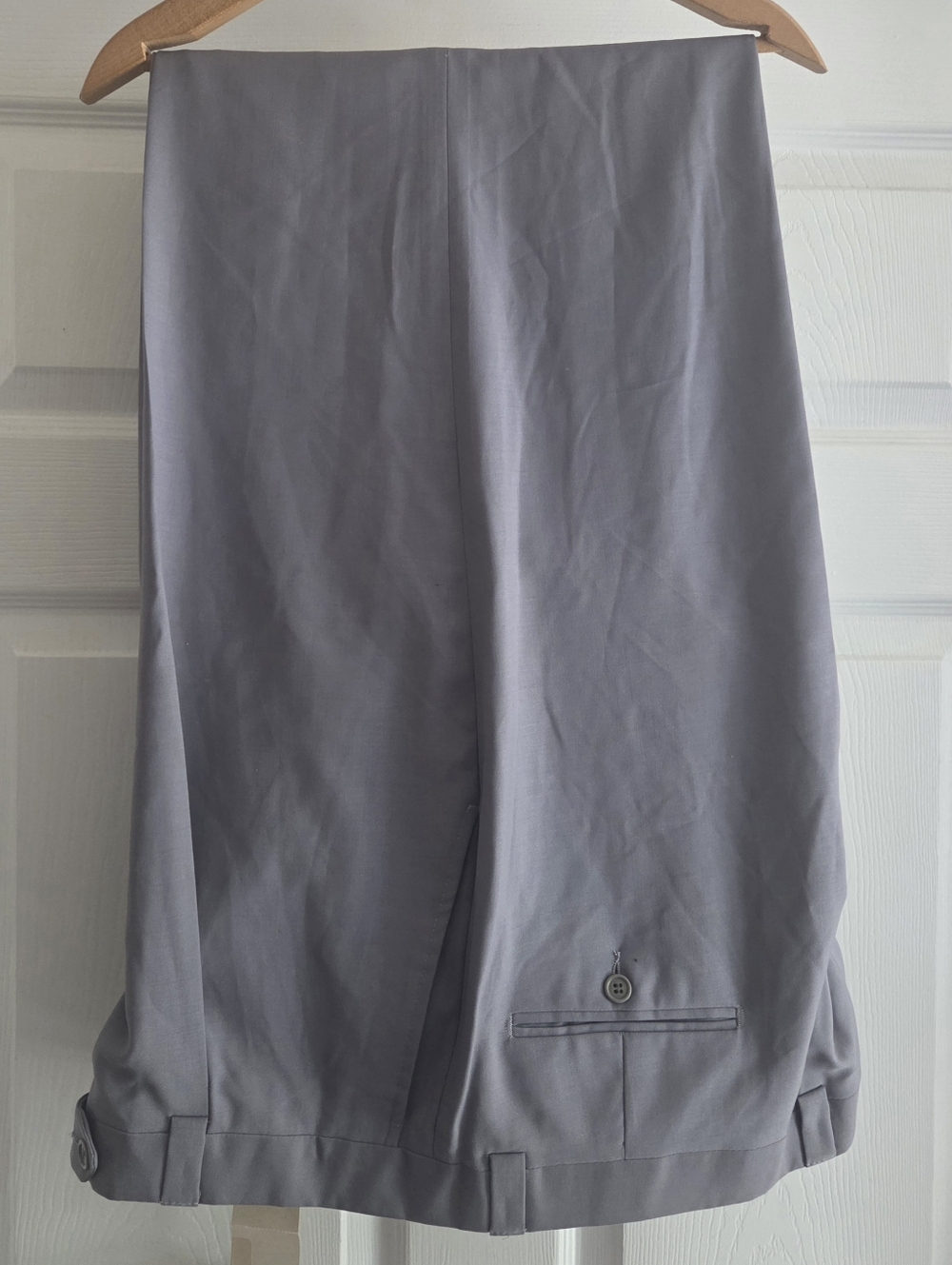 ​NWT Zanetti Mens 42 Gray Pleated Pants Super 100s Wool Angelico Made In Italy